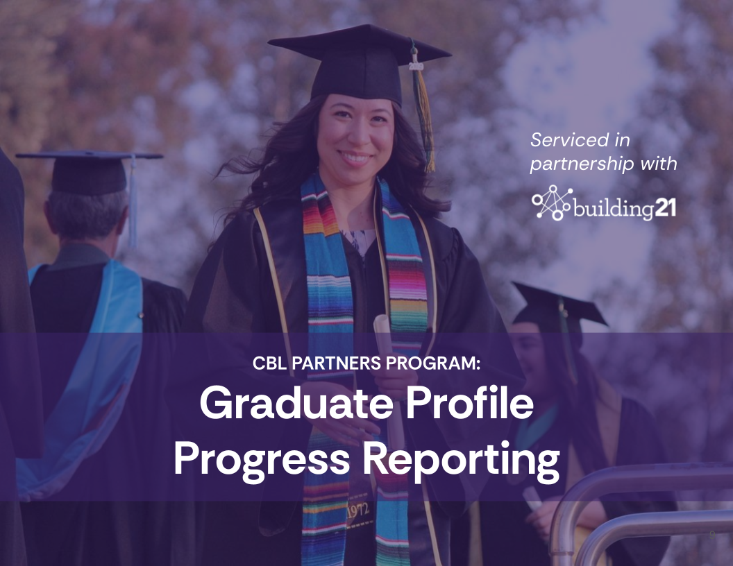 Graduate Profile Progress Report Program Image | CBL Partners.